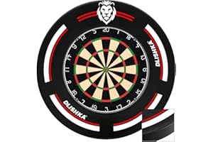 VELOSTREAMUS T:2.5CM Dart Board Surround Ring,Durable EVA Dartboard Surround Wall Protector,Indoor and Outdoor Dart Board Surround,Ideal for Family and Party Games,Perfect Darts Accessory.