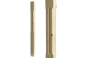 BLUEPRINT JOINERY 1500mm Chamfered and Fluted Pine Newel Post (1500mm Full Post)