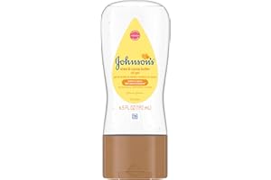 Johnson's Baby Oil Gel Enriched With Shea and Cocoa Butter, Great for Baby Massage, 6.5 fl. oz (Packaging May Vary)