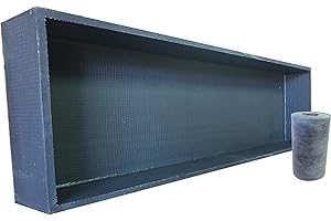 Nassboards Shower Niche Sleek Design - Tileable Shelf, Wet Room Alcove Recess, Waterproof Storage - Easy Installation for Home Improvement, Bathroom Renovation - Durable, Lightweight, 5m Tape Included