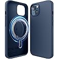 elago Silicone Magnetico Custodia Cover Compatibile con iPhone 13 Case (6.1"), Magneti Incorporati, Silicone Premium, Antiurt