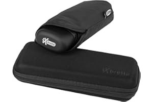 iX-brella - Mini paraguas para las mujeres y los hombres en el conjunto - negro