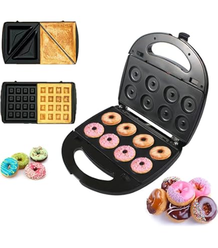 Macchina Per Ciambelle Manuale - 2 Pezzi Per Ciambelle Perfette Fatte In Casa - Foto 3