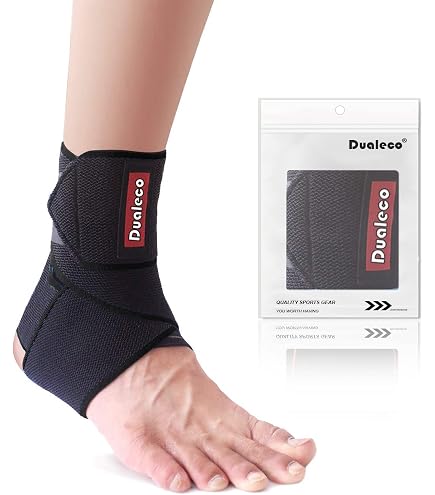Orthèse Souple De Cheville Dunlop - Support Pour Entorse - Taille Unique Ajustable - Bleu