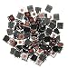 Produktbild Calli 100Pcs 6 x 6 x 2.5 mm Taktile Drucktastenschalter Tact Switch Micro-Schalter 4-Pin SMD