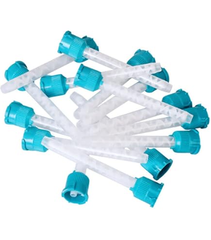 Dental Impression Mixing Tips – Teal, 50 Pieces, Unbranded - View #2