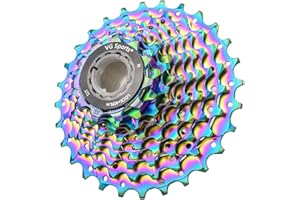 VG SPORTS 9/10/11 Speed Cassette 11-25/11-28/11-32/11-36/11-40/11-42/11-50 for Road Bike Cassette/MTB, Bicycle Cassette Compatible with Shimano/SRAM