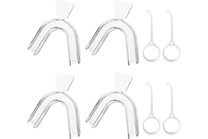 GUEGINE Mouth Guard for Teeth Grinding, Reusable Teeth Whitening Trays Teeth Retainers Mouthguard for Sleeping Retainer Teeth Grinding Guard for Teeth Whitening Grinding for Adults & Kids