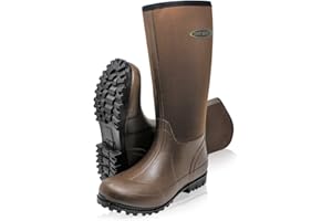 Dirt Boot Neoprene Mucker Casual Unisex Wellies - Waterproof Rain Boots, Easy Wipe Clean Wellington Muck Boots, Durable, Sturdy Shoes - for Walking, Travelling