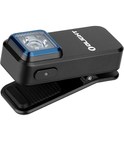 Blukar Torcia EDC Compatta – LED Ricaricabile USB-C, 3 Luci E 5 Modalità, Memoria E Clip, Impermeabile IPX6