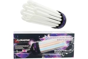 FLORASTAR Lampada CFL 300 W DUAL 6400 K + 2100 K