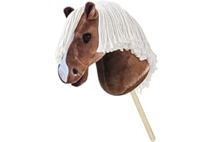 WILCOX EQUIMED Equimed Hobby Horse Kid-Friendly Realistic Toy Pony Exercise Toy (Bingo)