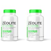 Aromel Zeolit Tozu Kaps&uuml;l 120 Adet 1 Mikron Ultra Fine, Tma Zeolit Tribo-Mechanical Activated (2 paketi)
