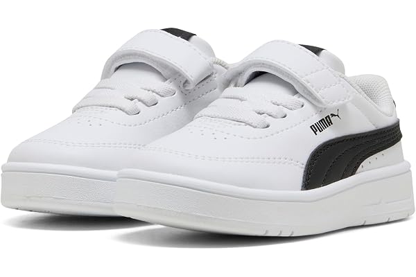 PUMA unisex - bebis Court Classic Clean Ac+ InfSneaker