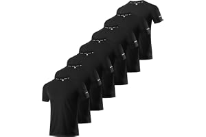 Boyzn 1, 3, 5 eller 7-pack träningströjor för män, torr passform fukttransporterande t-shirt, gym atletisk kortärmad t-shirt