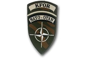 Copytec KFOR 25105 Patch OTAN Kosovo Force Force soldats militaires