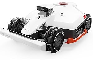 MAMMOTION LUBA 2 AWD 3000X Robot Tondeuse sans Fil Périphérique, NetRTK+Vision, Aucune Antenne RTK Requise, Recommandé 3000m², Pentes à 80%, Hauteur de Coupe 25-70 mm,avec Module 4G