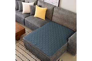 Amarrirose wasserdichte Hundedecke - Robuste Hundematte,132 * 203cm Outdoor hundematte maschinenwaschbar,Wendedecke hundedecke für unterwegs,Hunde & Katzen geeignet Dunkelblau + Hellblau