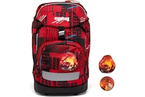 ergobag prime zaino scolastico elementare per bambini, idrorepellente, ergonomico, 20 litro, 1100g