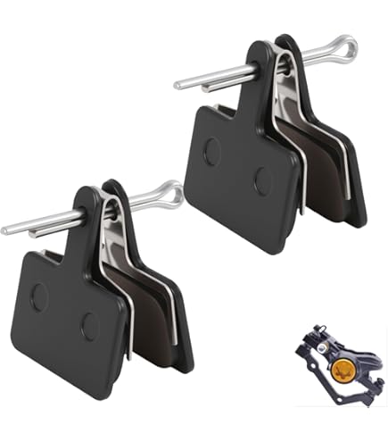 2 Paires de Plaquettes de Frein VTT pour Shimano Ultegra R8070, RS805, RS505, RS405 Pads de Disque de vélo
