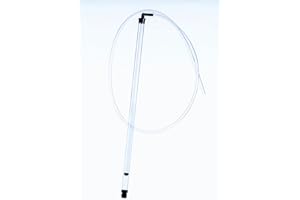 AlcoFermBrew Auto Siphon for Beer and Wine - BIG Syphon - fits 5 gal / 25 lt Vessels, Carboys, Buckets - Made in EU - Worldwide Shipping