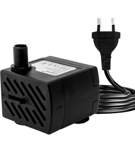 FTVOGUE Aquarium Brunnenpumpe 1189 GPH - 100W Tauchwasserpumpe Mit Trockenheizschutz Für Teich