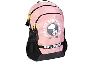 CERDÁ LIFE'S LITTLE MOMENTS Sac à Dos de Sport Snoopy Idéal pour Transporter Tous Vos Équipements Sportifs dans Ses 3 Compartiments Spacieux, Mixte Enfant, Multicolore, Taille Unique