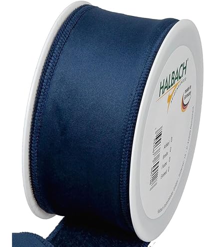 Samtband Mit Drahtkante, 50 Mm Breit, 8 M Rolle In Senfgelb – Für Dekoration & Basteln