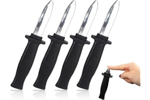 NITAIUN 4 Stück Einziehbar Gefälscht, Halloween Prop Einziehbares, Spoof einziehbare Messer Spielzeug Scherzmesser Zaubermesser Lustige Trick Gadget Spielzeug für Erwachsene