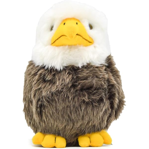 Plüsch-Schlüsselanhänger Weißkopfseeadler – Niedlicher Adler Als Geschenk Für Kinder & Tierfans
