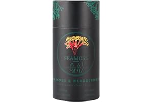 GORDON WATKINS Sea Moss and Bladderwrack Capsules | 500mg Capsules | Made with Wildcrafted Sea Moss from Grenada
