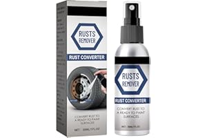 SEMINISMAR Enlève la Rouille en Spray,Convertisseur de Rouille,Rust Remover Spray,Décapant Rouille Voiture,Spray Dissolvant Instantané de Rouille,Spray de Traitement de Rouille,Stop-Rouille Spray Anti-Rouille