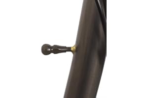 LONDON CRAFTWORK Extended Stem Catcher Knob for BROMPTON in BLACK