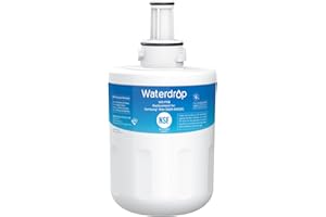 ‎WATERDROP Waterdrop DA29-00003G Kühschrank Wasserfilter, Ersatz für Samsung® AquaPure Plus DA29-00003G, DA29-00003B, DA29-00003A, DA97-06317A, HAFCU1/XAA, HAFIN2/EXP APP100 WF289, Verpackung Kann Variieren (1)