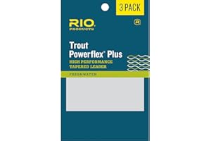 Rio Powerflex Plus Fly Fishing Leader 3-PACK