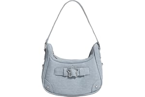 ARVALOLET Handtasche Damen Klein,Y2K Damen Unterarmtasche,Tasche Kleine Segeltuchtasche Handtasche Vintage mit Reißverschluss Geschenk für Mädchen,Tragetasche