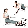 TODO 3 in 1 Rowing Machine for Home, Multifunctional Rowing Machine with 2 Intensities Adjustable, AB Machine Abdominal Rowing Fitness Quiet for Home Use, Maximum 120 kg