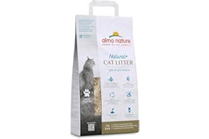 almo nature Naturalny żwirek dla kota - tekstura ziarna (worek 4 kg)