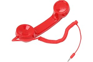 Retro telefonhörlurar för , multifunktionell handmottagare, strålningssäker