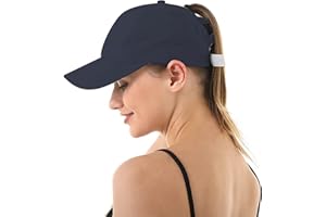 Adicloz Cappellino Donna Coda di Cavallo, Cappello Donna Estivo con Visiera, Berretto da Baseball Regolabile Rete Traspirante, Cappello da Baseball per Corsa Golf Campeggio