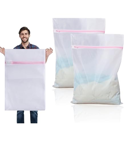 5er-Set Feinmaschige Wäschesäcke Für Waschmaschine – Schutz Für Dessous & Kleidung