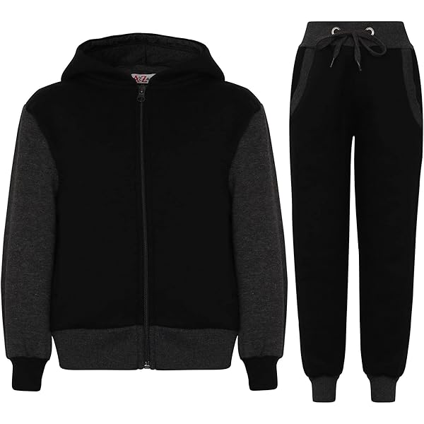 Kids Tracksuit Girls Boys Designer Pedal Power Top Bottom Jogging