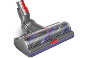RUKHOOL V11 V15 Spazzola High Torque per Dyson V11 V8 V15 V10 V7 Spazzola Pavimenti Ricambi per Dyson Testa Spazzole Motorizzata Elettrica Aspirapolvere Accessori per Parquet Pavimenti Duri Tappeti