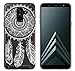 Produktbild yayago Hülle für Samsung Galaxy A6+ 2018 [A6 Plus 2018] Silikon Schutzhülle Hülle Case Backcover Tattoo Ornament Spring Design transparent Tasche