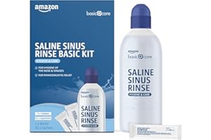 ‎AMAZON BASIC CARE Amazon Basic Care Saline Sinus Spülset, 1 Flasche und 30 Beutel