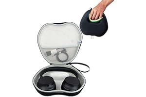 BAOMAEYEA Carrying Case For Sony WH-CH720N/WH-CH520 Headphones, EVA Protective Case For Storaging WH-CH720N/WH-CH520 Headset, With Accessories Mesh Bag (Black)