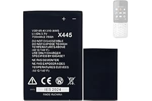 HIGHAKKU Batteria di ricambio V30145-K1310-X445 compatibile con Gigaset SL450 SL350 SL400 SL78 SL78H SL780
