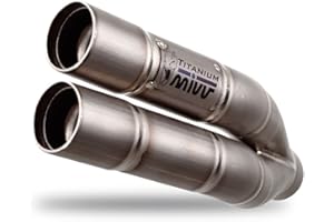 Mivv K.045.LDG KAWASAKI Z900 2017 > ECHAPPEMENT SLIP-ON DOUBLE GUN FULL TITANIUM