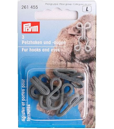 Crochets Et œillets Cachés Prym - Lot De 3 Pour Vêtements Et Survêtements - Marron Foncé - 4