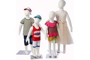 Eurohandisplay R3468 - Manichino flessibile per bambini, 4 pezzi, manichino per la vetrina